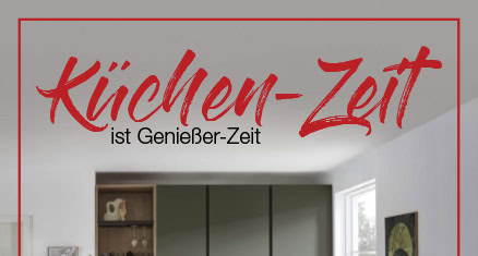 Nobila Küchenzeit Prospekt