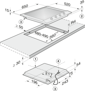 Miele KM 2010 — Detail 2