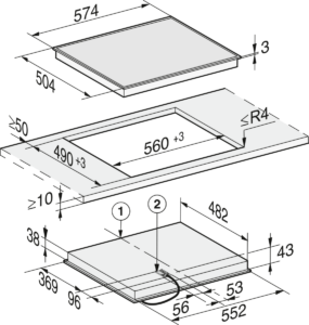 Miele KM 6520 FR — Detail 2