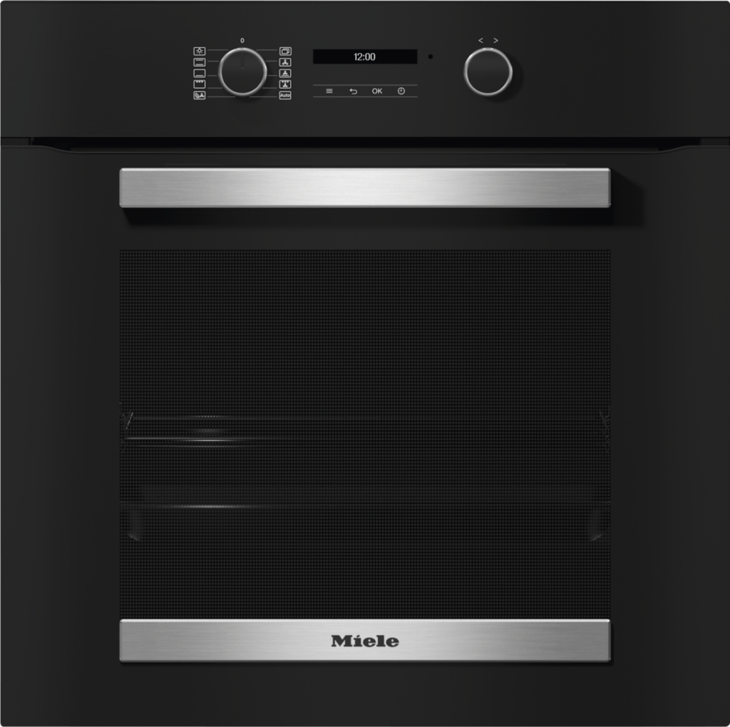Miele H2467B Obsidianschwarz/Edelstahl-Look