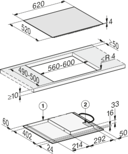 Miele KM 7361 FL — Detail 2