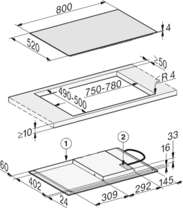 Miele KM 7373 FL — Detail 2