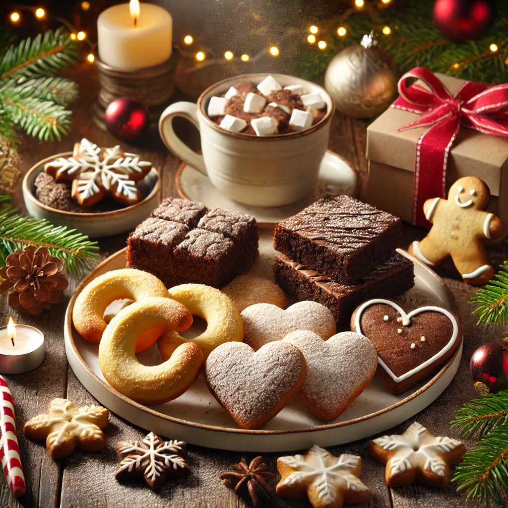 Kekse backen in der Vorweihnachtszeit