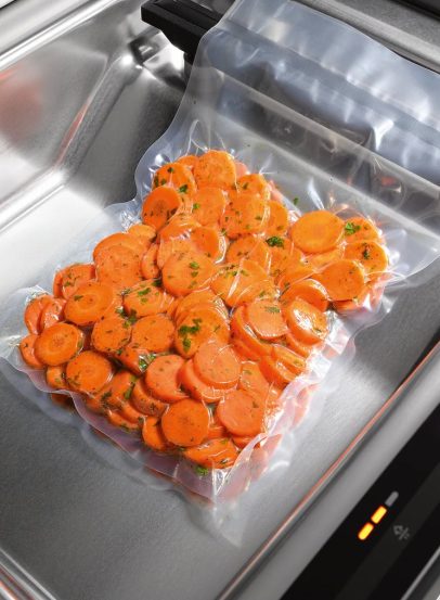 akuumierschublade – vakuumiertes Gemüse zur Lagerung/Prep