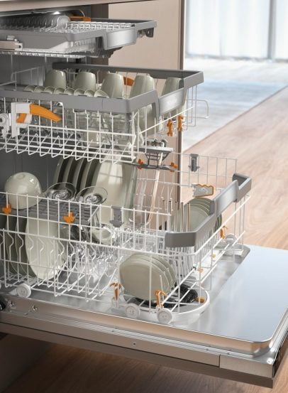 Miele Geschirrspüler – Lifestyle in moderner Küche/Wohnbereich