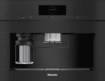 Miele Einbau-Kaffeemaschine – Frontansicht Obsidian (Einbaugerät)
