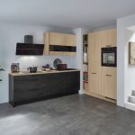 Nobilia Küchenblock Laser + Eiche Combo