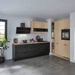 Nobilia Küchenblock Laser + Eiche Combo