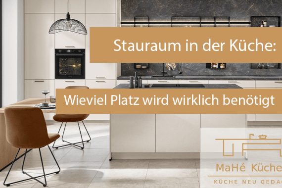 Wie viel Stauraum braucht eine Küche? Tipps & Planung