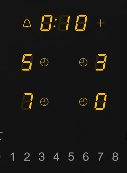 Miele Kochfeld Bedienung – Display/Leistungsstufen im Detail